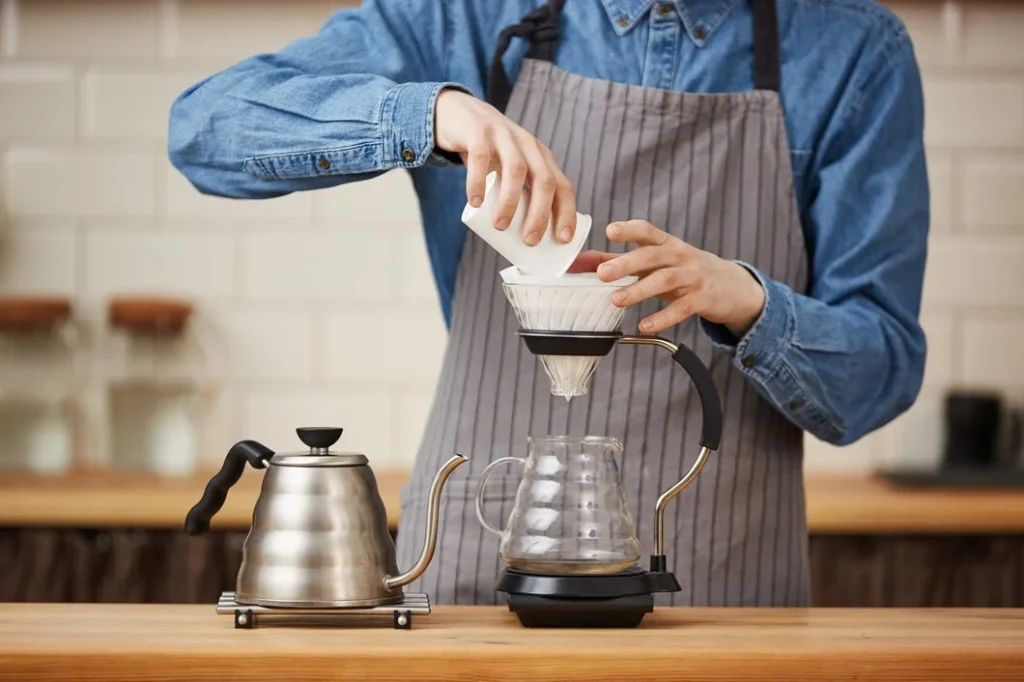 how to clean a coffee pot with vinegar