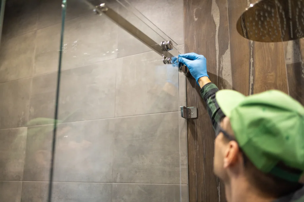 how to clean shower glass