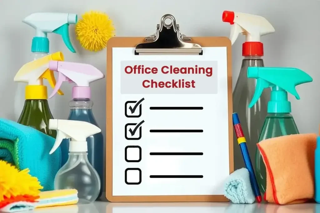 daily cleaning checklist for office