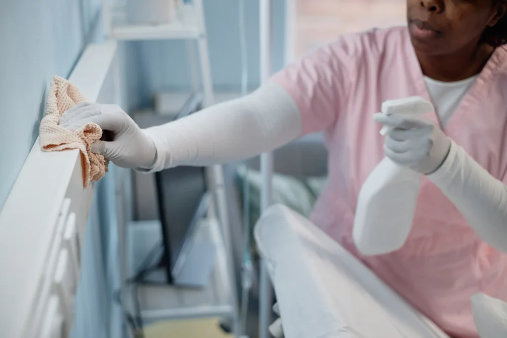 dental office cleaning