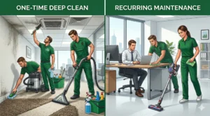 one time commercial cleaning services
