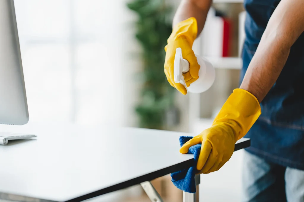 regular commercial cleaning