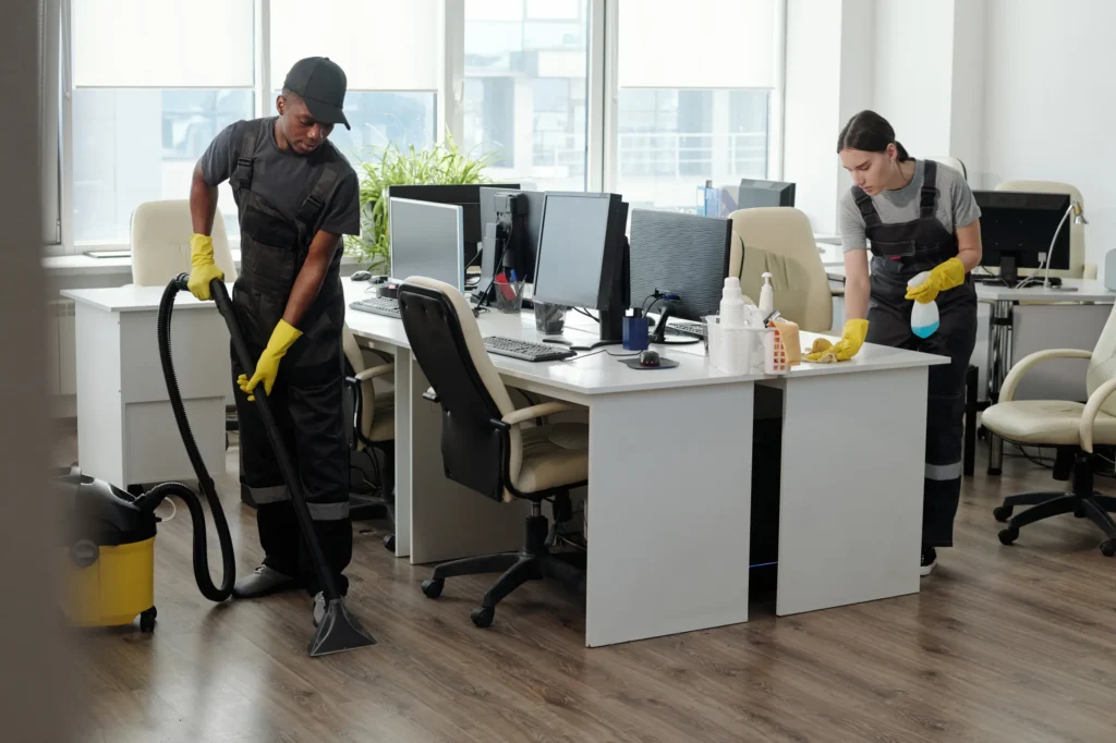 office cleaning frequency
