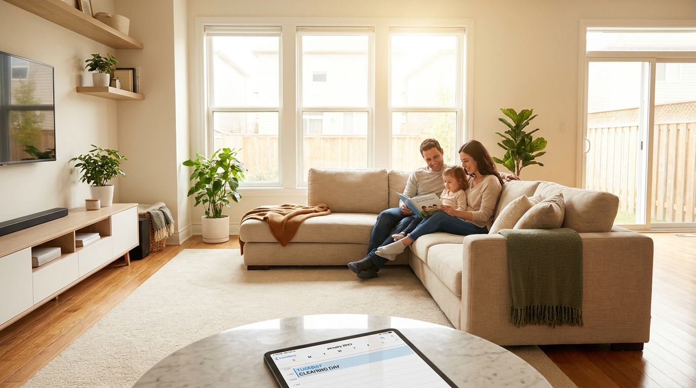 Choosing Your Cadence: Weekly, Bi-Weekly, or Monthly Scheduled House Cleaning?