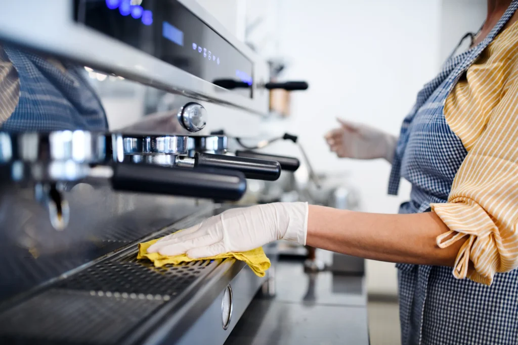 commercial kitchen cleaning checklist