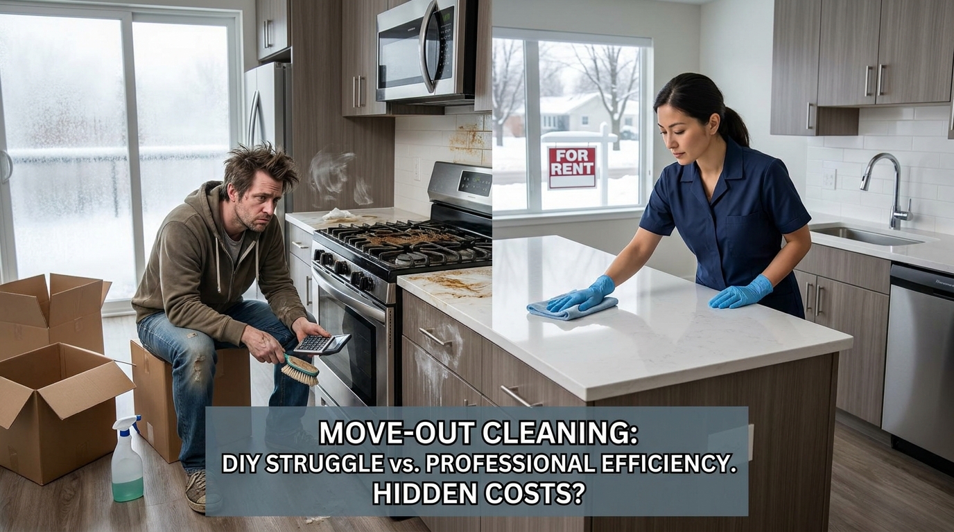 DIY vs. Professional Move-Out Cleaning: Making the Right Decision for Your Wisconsin Move
