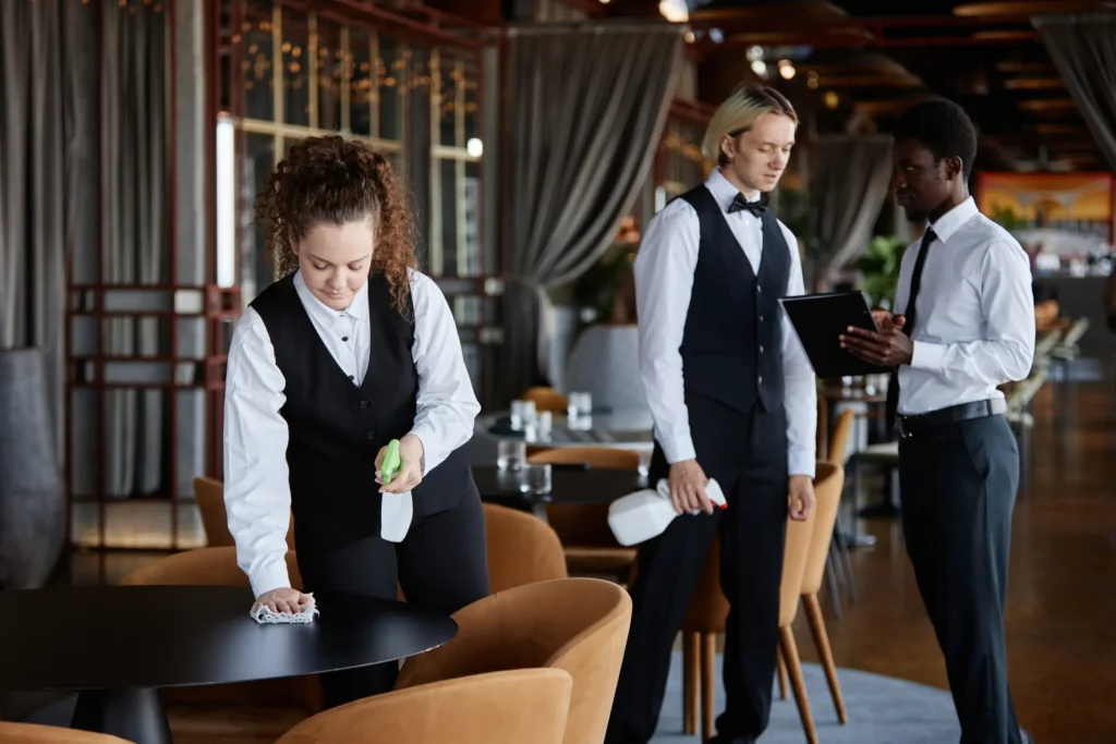 how to clean a commercial kitchen