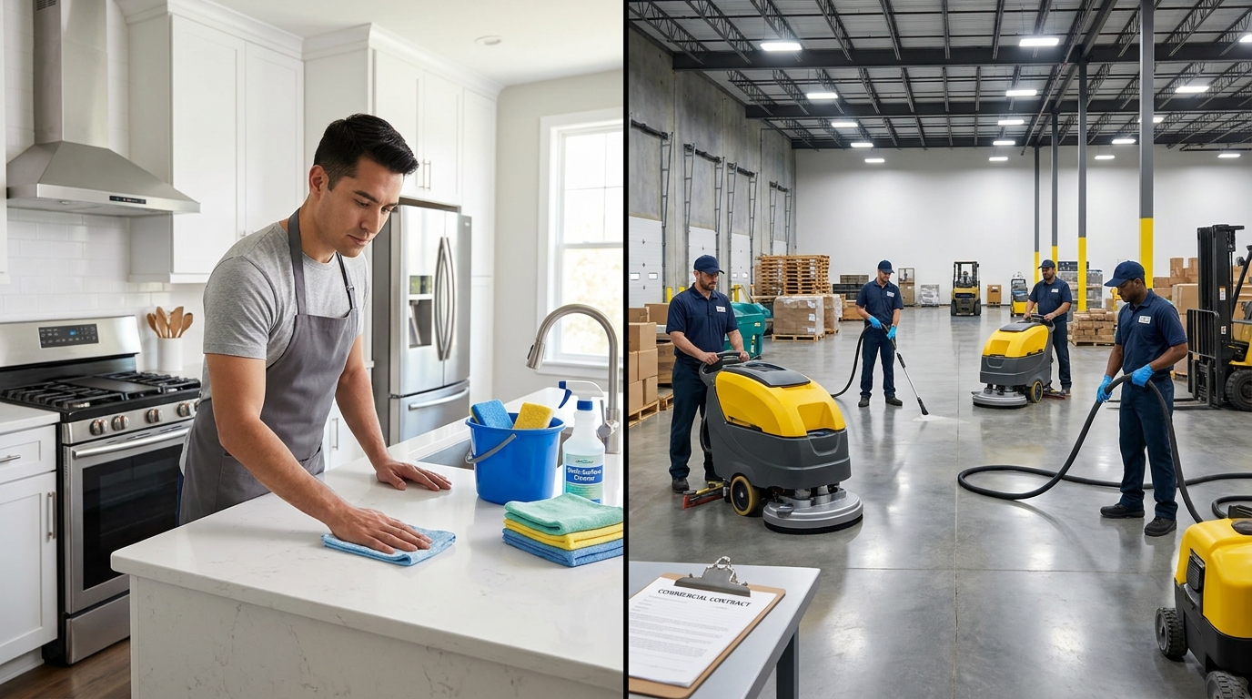 Residential vs. Commercial Deep Cleaning Costs: Understanding the Differences