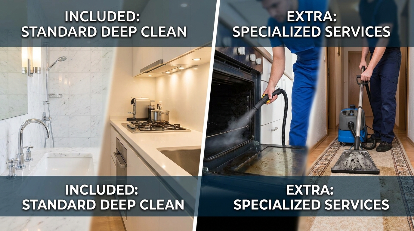 What's Included in a Professional Deep Clean (and What Might Be Extra)