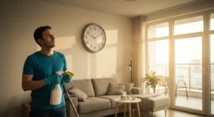how long does it take to clean an apartment