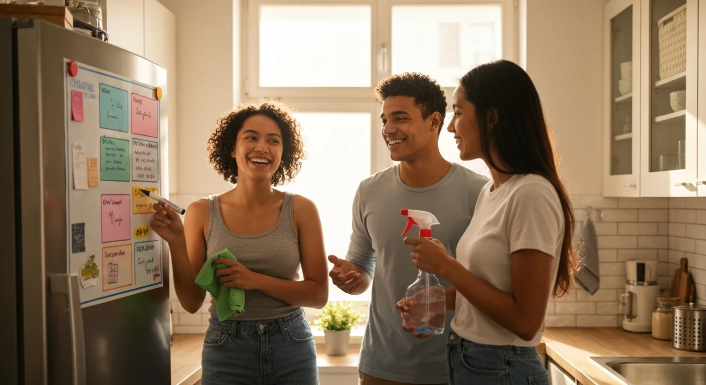 How to Set Up a Roommate Cleaning Schedule That Actually Works