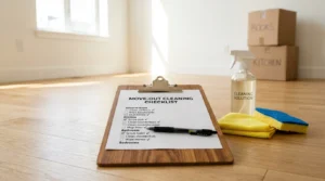 move out cleaning checklist