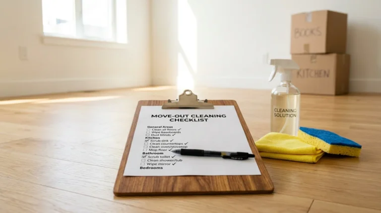 move out cleaning checklist