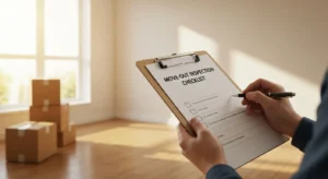 move out inspection checklist