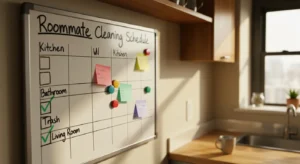 roommate cleaning schedule