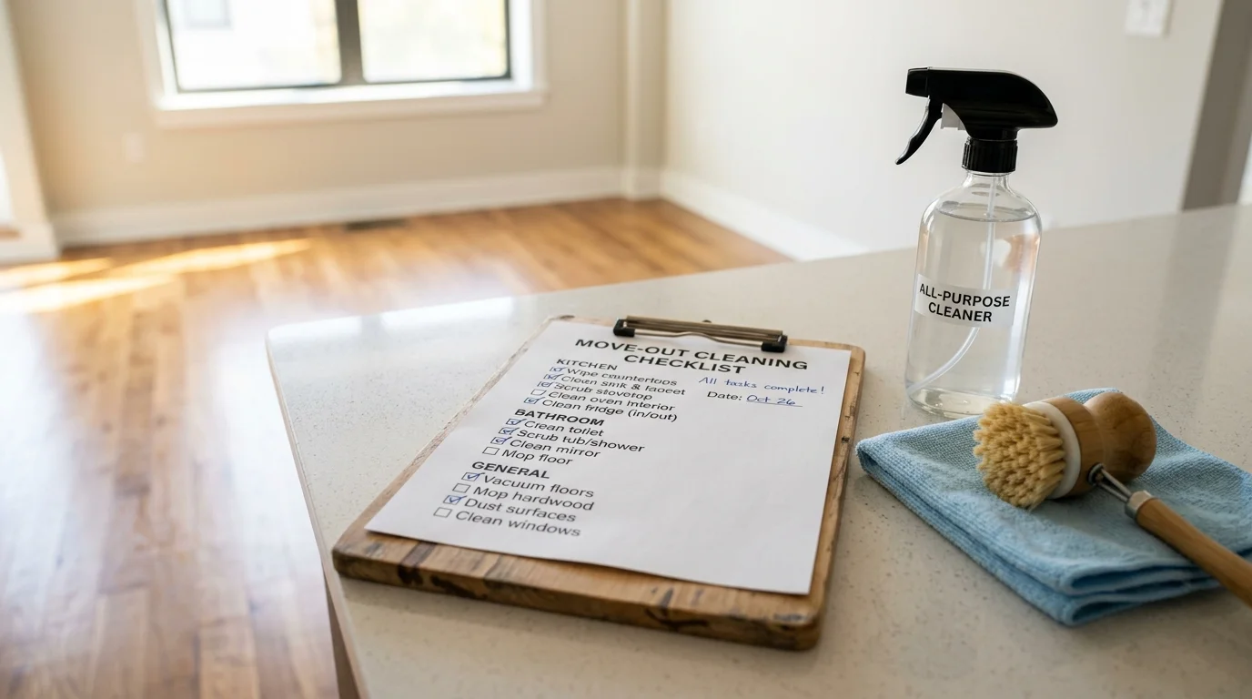The Ultimate Tenant Move Out Cleaning Checklist