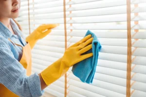 how to clean blinds