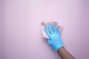 how to clean walls