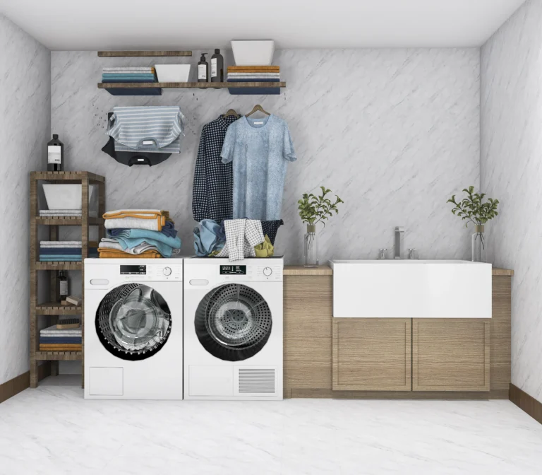 how to organize laundry room