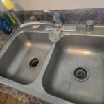 madison deep cleaning kitchen sink before