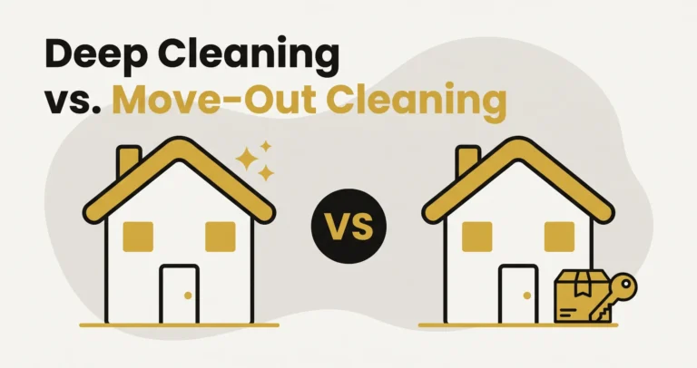 Deep Cleaning vs. Move-Out Cleaning