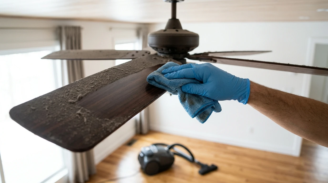 how to reduce dust in house