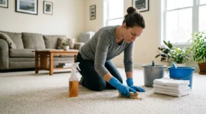How to Deep Clean Carpet Without a Machine