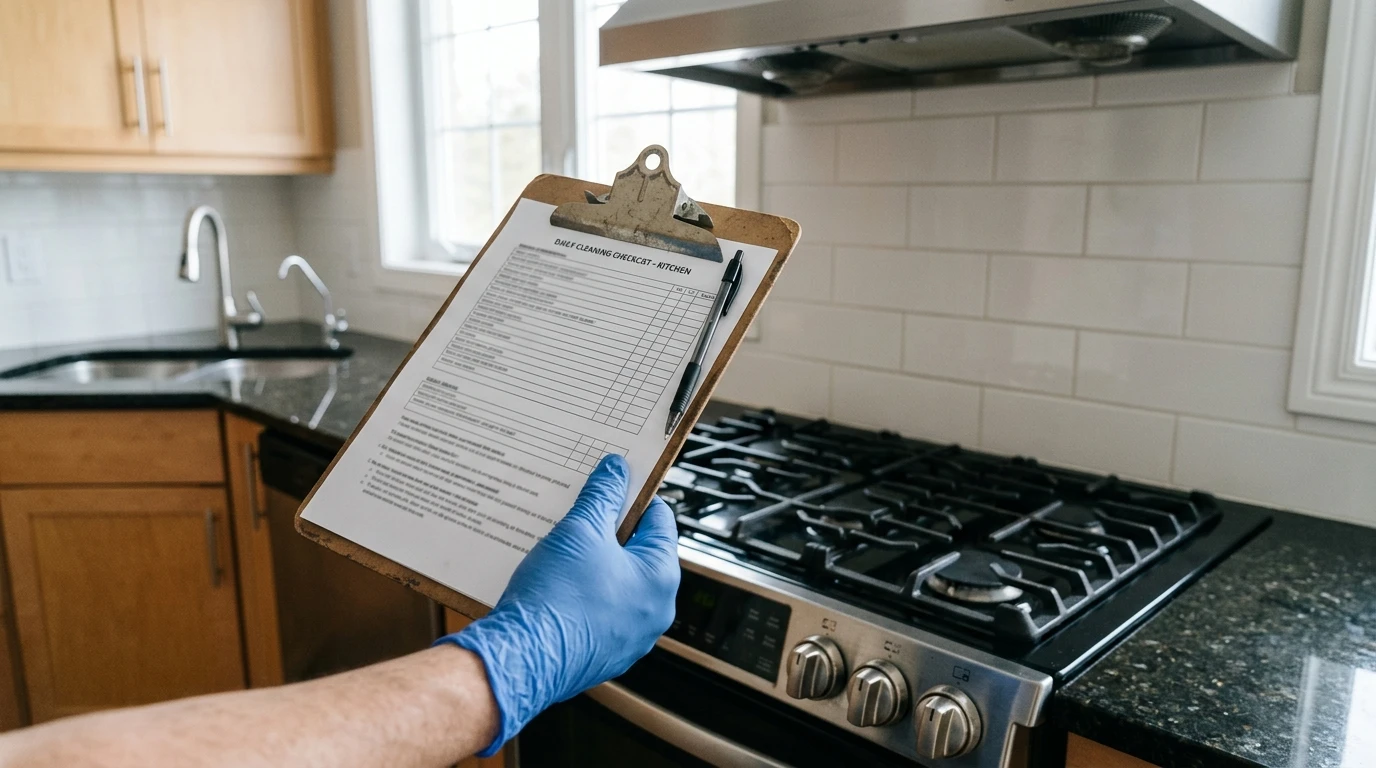 move out cleaning checklist
